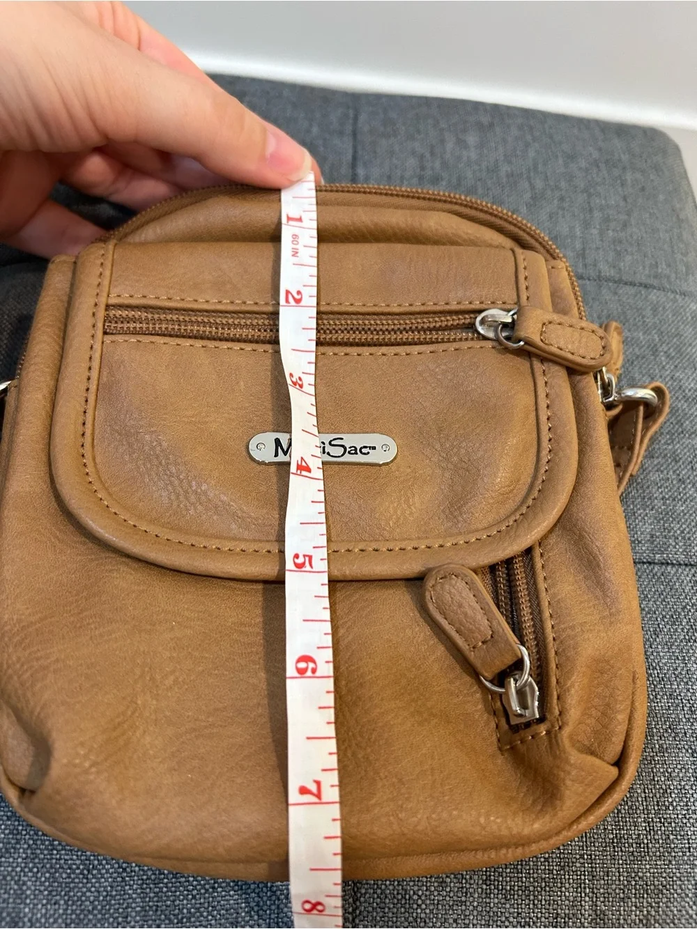 MultiSac Tan Crossbody Bag